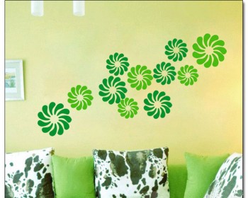 Flower Pattern Wall Decal Nursery Modern Vinyl Sticker